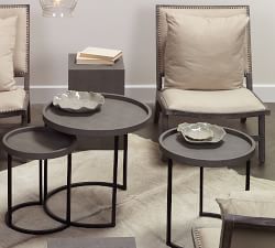 Nina Round Accent Tables - Set of 3 (16&quot;-23.5&quot;)