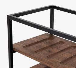 Beauden Wood &amp; Marble Wine Rack