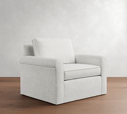 Cameron Roll Arm Slipcovered Chair and a Half