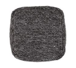 Sweater Knit Pouf