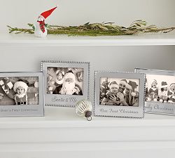 Family Christmas Recycled Aluminum Frame