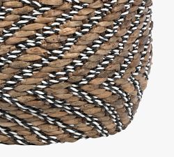 Zeze Round Handwoven Basket