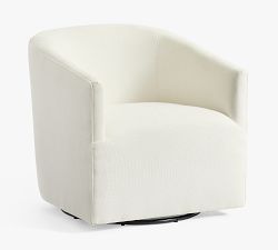 Baldwin Upholstered Swivel Outdoor Lounge Chair