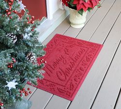 Cheery Christmas Outdoor WaterHog Door Mat
