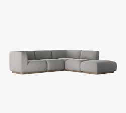 Mila 4-Piece Sectional with Ottoman