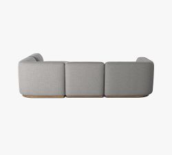 Mila 4-Piece Sectional with Ottoman