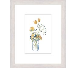 Wildflower's Bouquet Framed Print