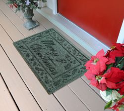 Cheery Christmas Outdoor WaterHog Door Mat