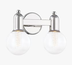 Korain Globe Double Sconce (13&quot;)