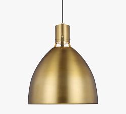 Sauer Metal LED Pendant (17")
