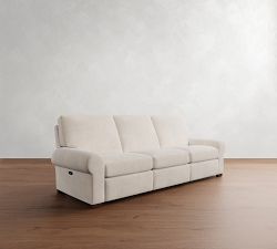 Turner Roll Arm Power Reclining Sofa - Storage Available (74&quot;&ndash;129&quot;)