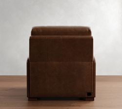Turner Square Arm Leather Power Recliner