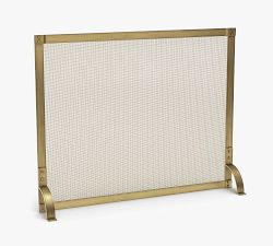Hurley Fireplace Single Panel Screen