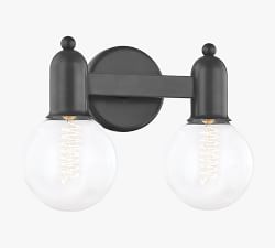 Korain Globe Double Sconce (13&quot;)
