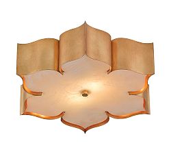 Open Box: Foundry Flush Mount - Gold