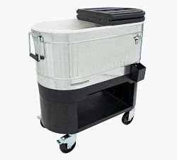 Rolling Galvanized Steel Cooler