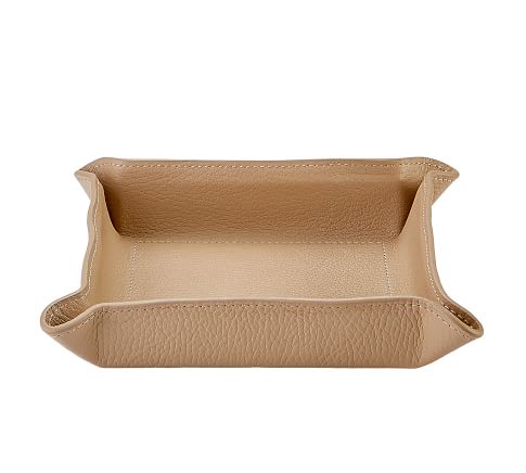 Quinn Leather Catchall Tray