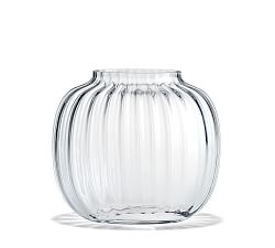 Open Box: Holmegaard Primula Oval Vase, Medium, Clear