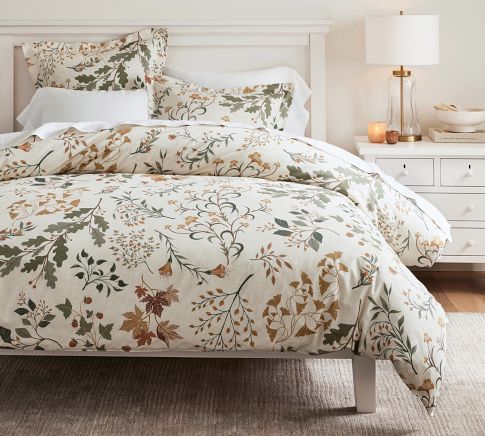 Autumn Botanical Duvet Cover