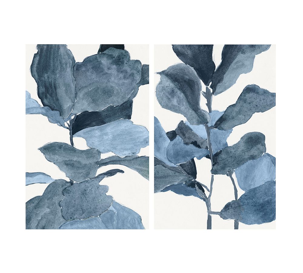 Blue Sea Oats Unframed Canvas