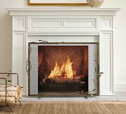 Botanical Fireplace Screen