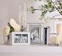 Personalized Silver-Plated Grosgrain Ribbon Mat Frames