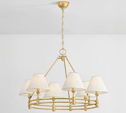 Jamey Small Shaded Chandelier (32.75&quot;)