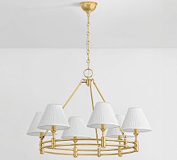 Jamey Small Shaded Chandelier (32.75&quot;)