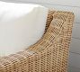 Huntington Wicker Slope Arm Outdoor Sofa (84")