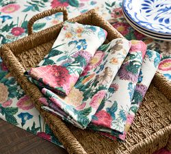 Margeaux Floral Cotton Napkins - Set of 4