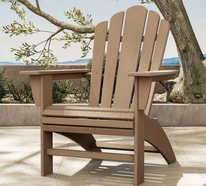 Pottery Barn Adirondack x Polywood Outdoor Lounge Chair Pottery Barn