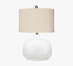 Aponi Hand-Blown Glass Table Lamp (25")