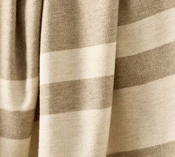 Lamb's Wool Striped Throw
