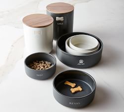 Mason Stoneware Pet Treat Canister