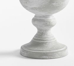 Zinc Pedestal Vase
