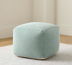 Cora Solid Year Round Pouf