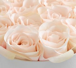 Faux Rose Bouquet In Box