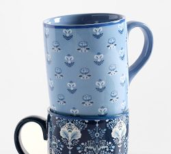 Kravet Garden Mugs - Mixed Set of 4