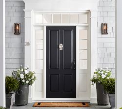 Pearce Glass Rectangle Outdoor Sconce (9")