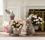 Rustic Bunny Planters