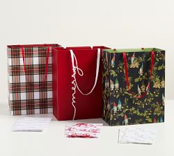 Holiday Gift Bags - Set of 3