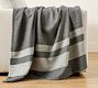 Lamb's Wool Striped Throw