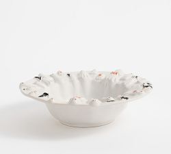 Scary Squad Stoneware Serving Bowl