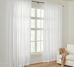Open Box: Linen Tencel Sheer Curtain