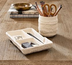 Frasier Pencil Cup &amp; Tray Set