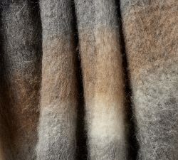 Hayden Plaid Mohair Throw