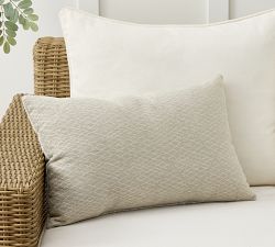 Margot Diamond Outdoor Performance Lumbar Pillow