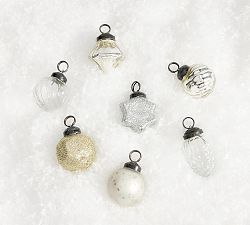 Mini Gold &amp; Silver Ornaments - Set of 42