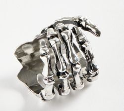 Skeleton Napkin Rings - Set of 4