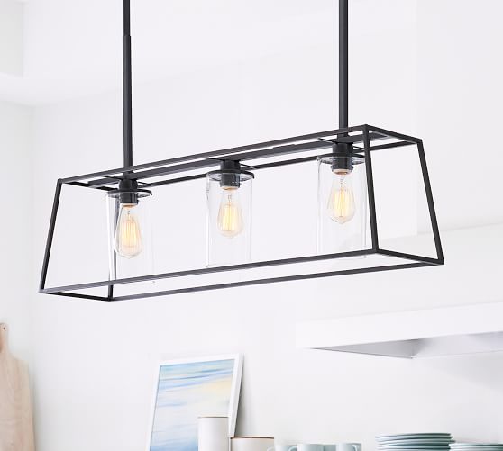 Zaire Iron Chandelier (9")